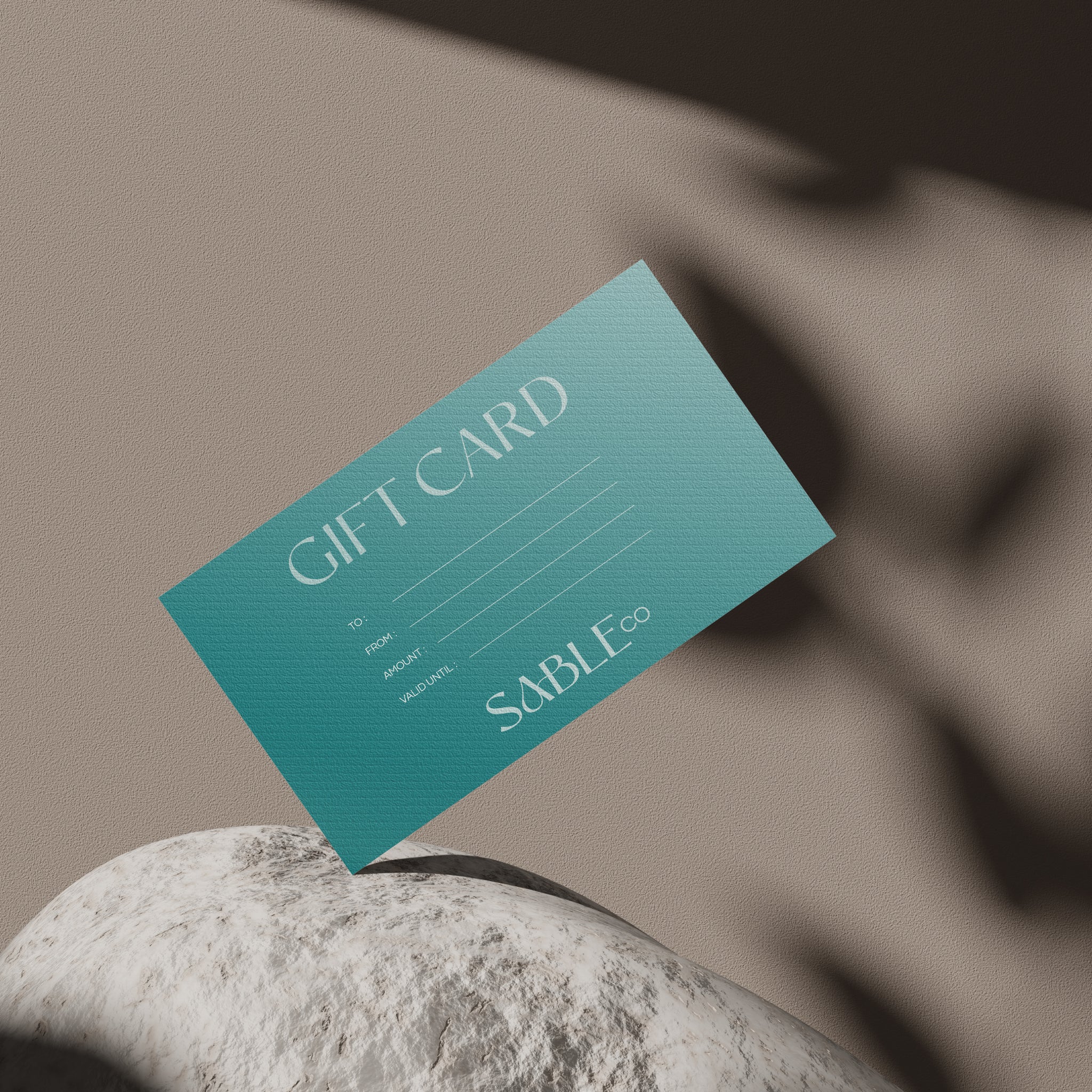 The Perfect Gift- Sableco Gift Card